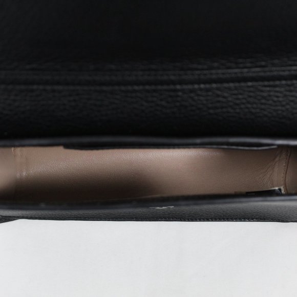 Chloe Alphabet Leather Clutch Bag - Black - Picture 7 of 9